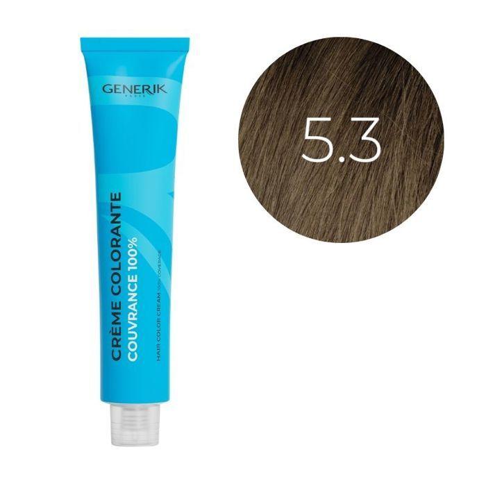 Generik Crème Colorante n°5.3 Châtain Clair Doré