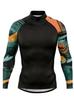 Wetsuit men's and women's split snorkeling swimsuit men's comfortable breathable long-sleeved sun protection quick-drying surf suit jellyfish suit