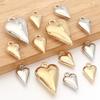 10-20pcs Heart Shape CCB Charms Plastic Charms Pendants For Jewelry Making DIY Handmade Necklace Bracelet Earrings Accessories