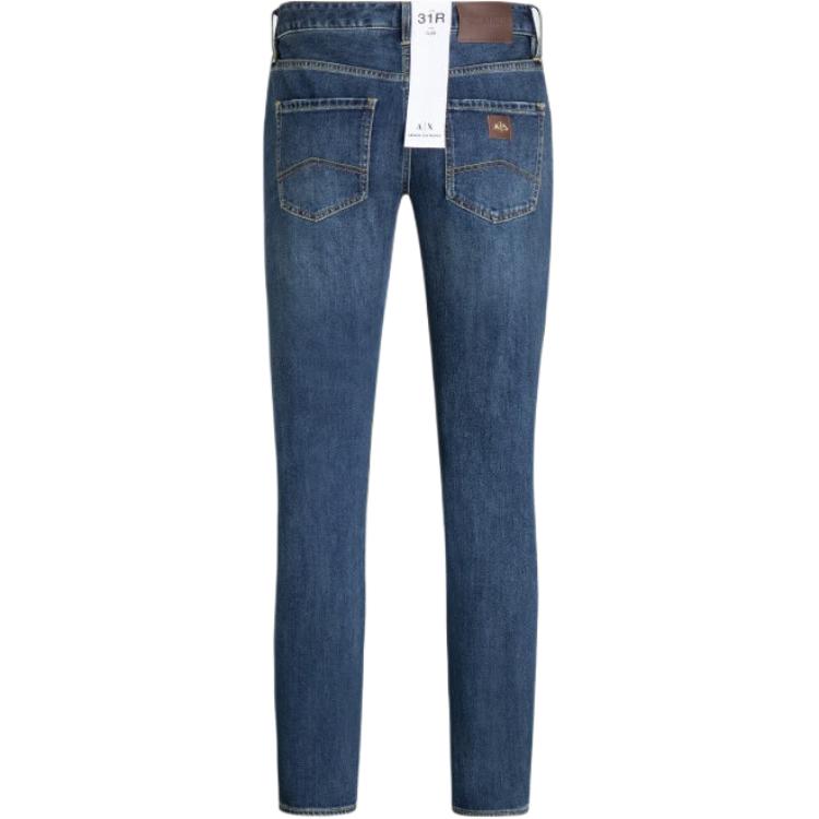 Armani Exchange AE SS24 Jeans Men's Denim Blue 3DZJ13-Z1XCZ-1500