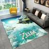 Classic Z-Zelda Cartoon Games Non-Slip Area Rug for Living Room,Bedroom,Playroom,Soft Carpet Floor Mat Home Decor Rug Kids Room