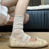 Atmungsaktive Lolita Socken Dünne Halbfußsocken Neue Beinstulpen Frühling Sommer
