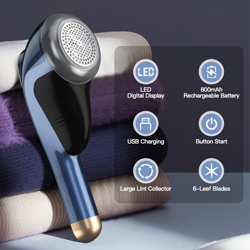 Rechargeable Fabric Shaver Lint Remover for Sweaters Portable Electric Sweater Depiller Fuzz Ball Trimmer Suitable for Clothing And Furniture