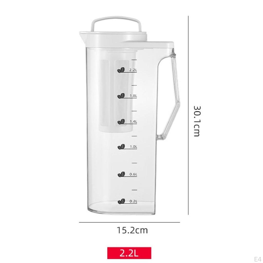 Cold Brew Coffee Maker Brewer Ice Tea Kettle Multipurpose Iced