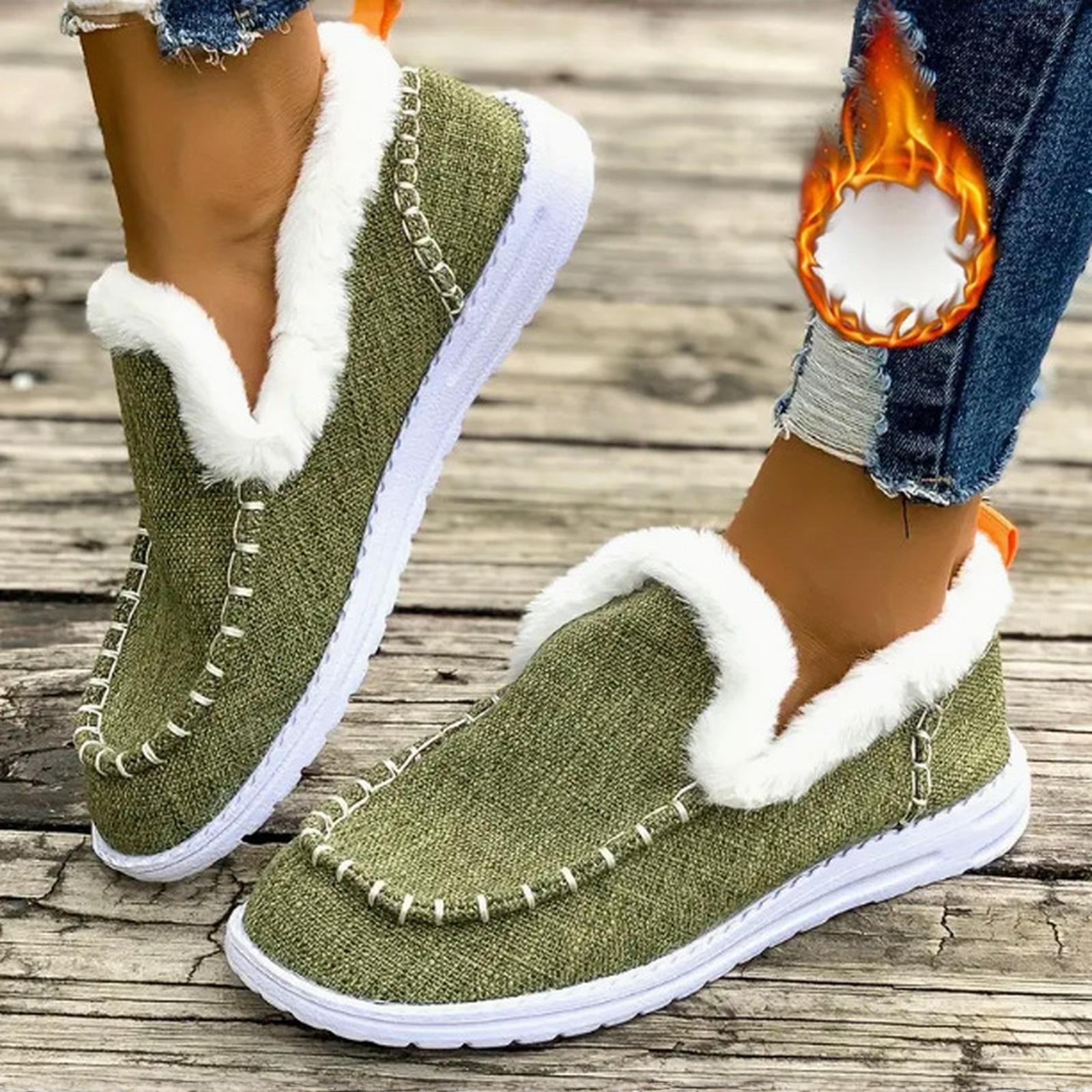 Women s Warm Fall And Winter Boots Color Casual And Stylish Women s Boots Sports Shoes 38 зелёный 1700₽