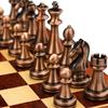 Medieval Luxury Chess Set Chessboard International Chess Pieces Family Game  For Teaching Competition Indoor Decoration
