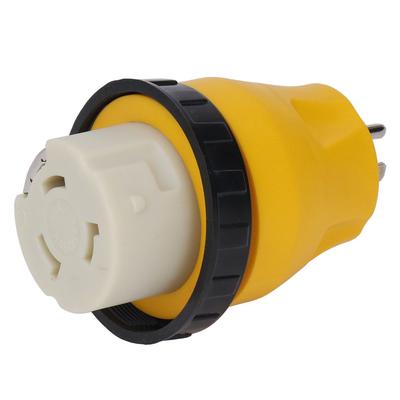 Wohnmobil Stromstecker 15A auf 50A Konvertierungsstecker Generatoradapter mit Drehverriegelung