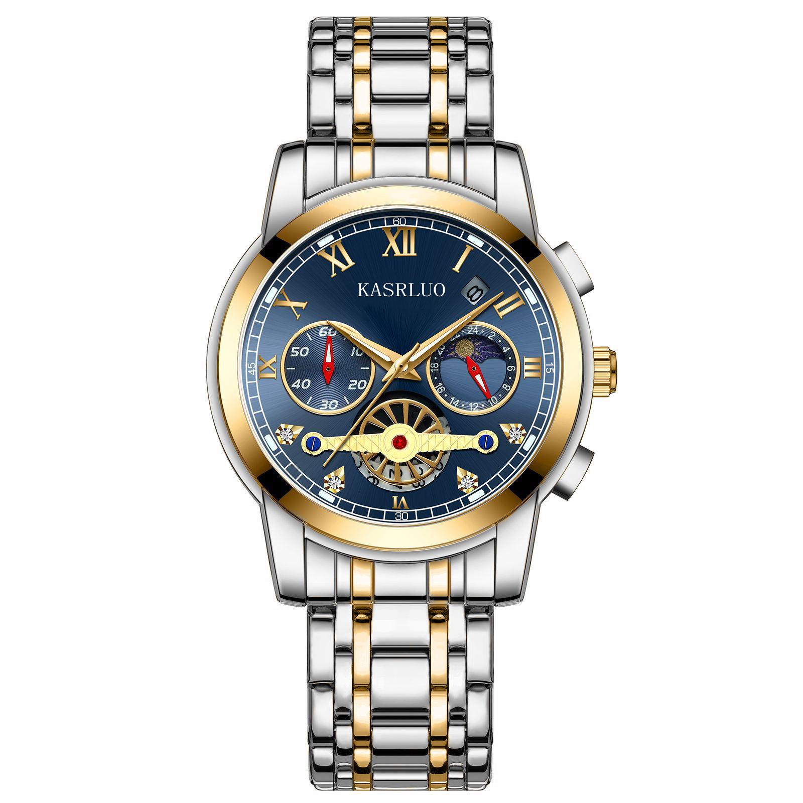 Men S Casaro Men S Watch Steel Belt Business Waterproof Watch Luminous Men S Watch Quartz Watch