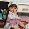 55 cm Reborn Baby Mädchenpuppe Spielzeug aus KEIUMI Vollsilikon-Vinyl Realistisches Prinzessinnenmodell Kinderspielkameraden Oster-Weihnachtsgeschenk