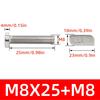 M8/M10 T-Bolt Kit 304 Stainless Steel (A2-70) - T-Screws Locking Tooth Flange Nuts - for Solar Panel Mounting PV Rails Greenhous