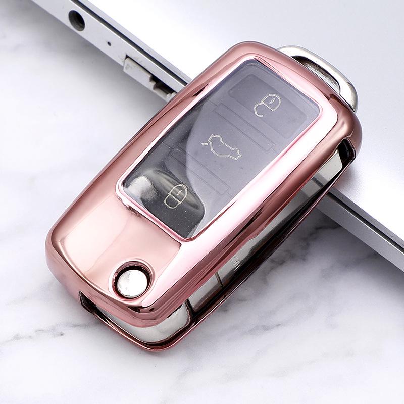 Volkswagen Klappschlüsselhülle für Bora, Tiguan, Santana, Jetta, Sagitar, Polo, Lavida