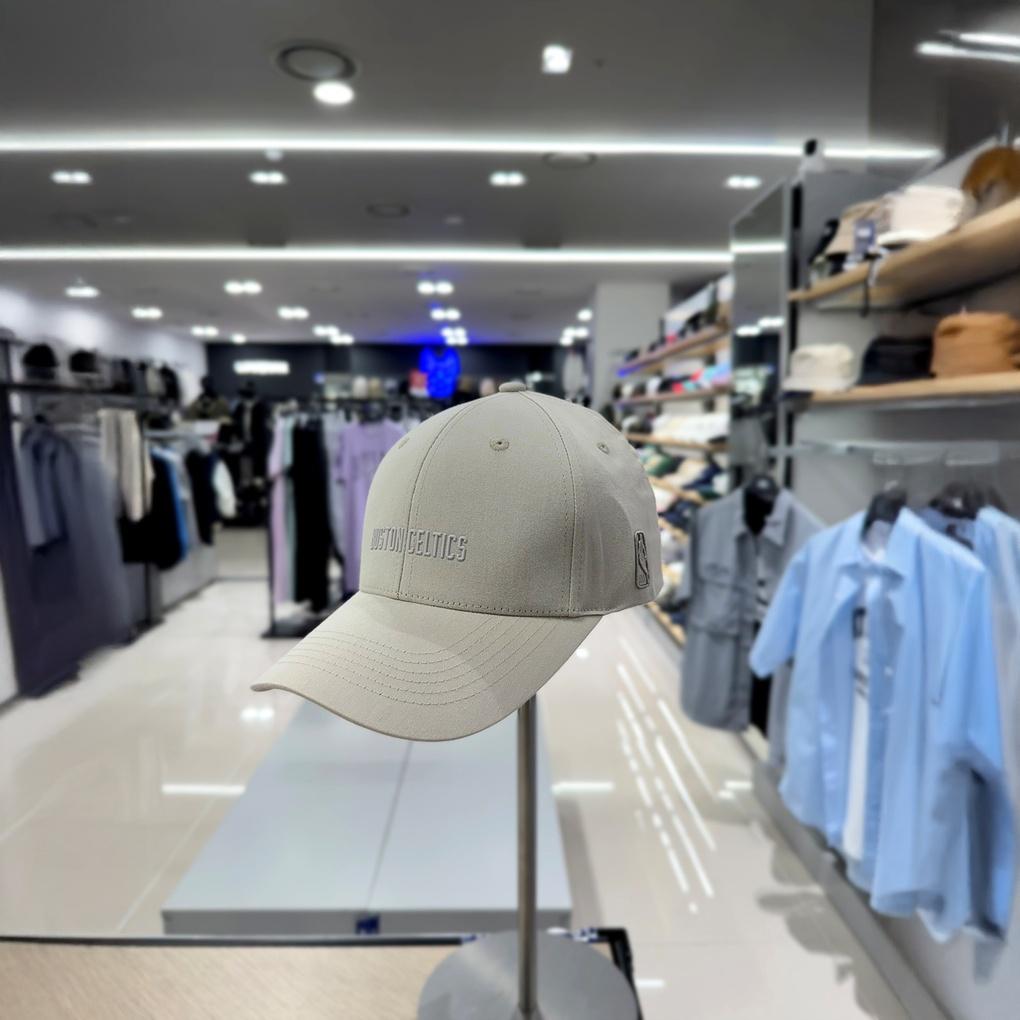 [NBA] Unisex BOS Logo Volume Hard Curved Ball Cap N245AP413P