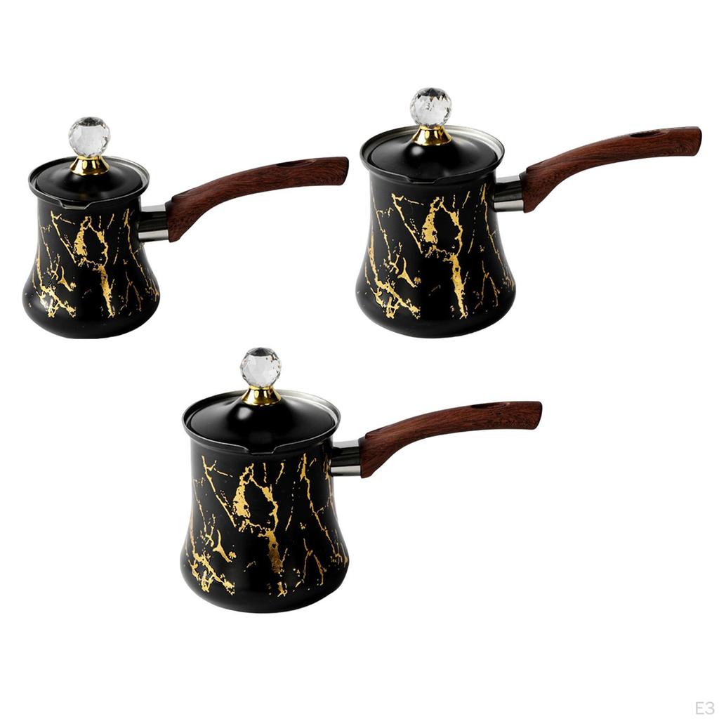 Coffee Pot Butter Warmer Jug Comfortable Grip Maker Chocolate Melting