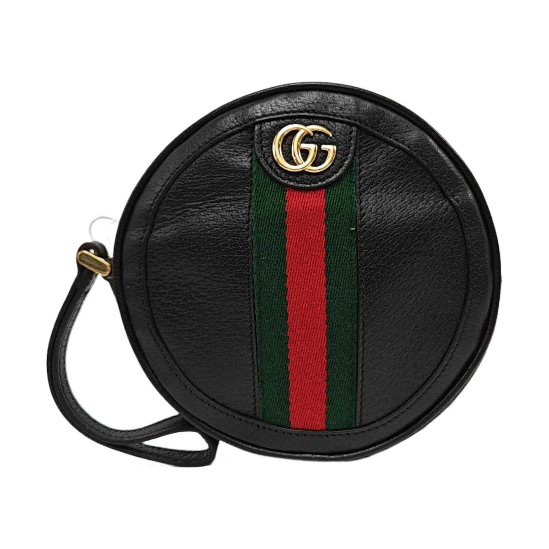 [Pre-Owned] Ophidia Gold Logo Red Green