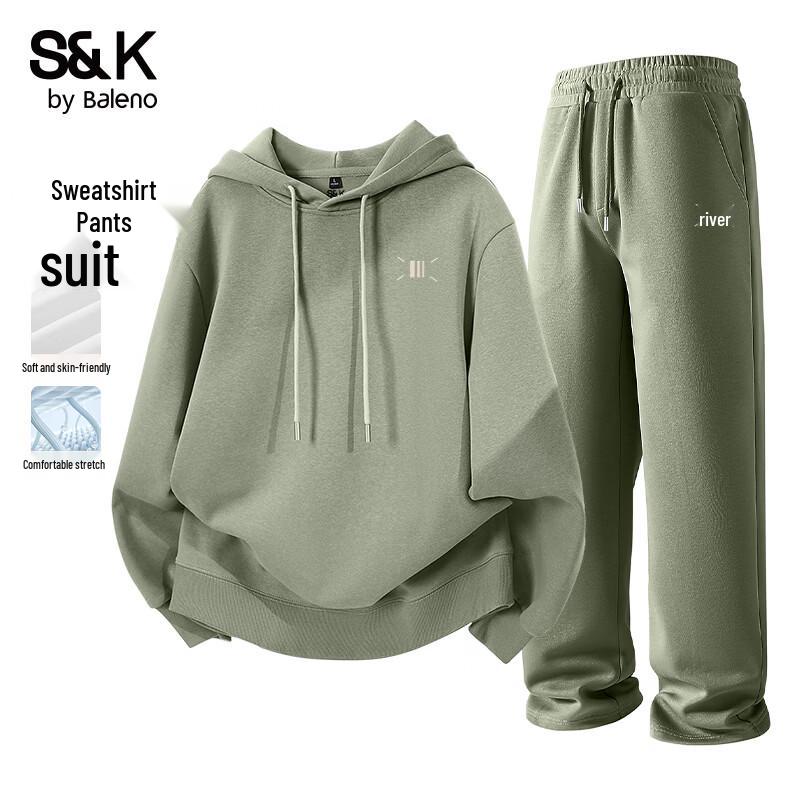 

Baleno S&K Men s Casual Sweatshirt & Pants Set M