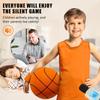 7/8.3/9.4In Bouncing Mute Ball Indoor Silent Basketball Foam Basketball Silent Soft Ball Air Bounce Basket Ball Kids Toy