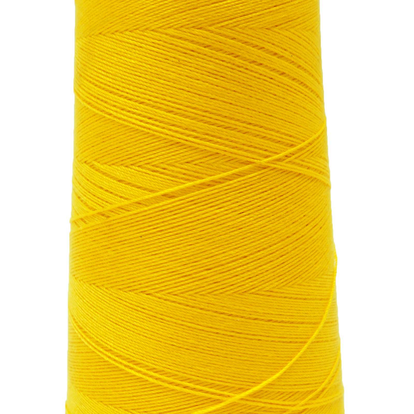 

1 шматок нової бежевої поліестерової котушки для швейних ниток оптом 1 Spool 1000 Mtr жовтий