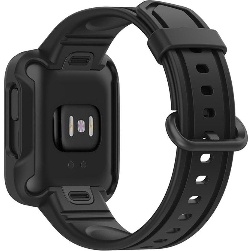 Strap + Case for Xiaomi Redmi Watch 2 Lite / Xiaomi Mi Watch Lite, Black