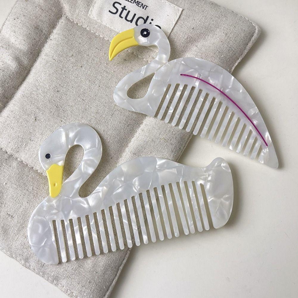 Tulip Acetate Comb Animal Hairdressing Combs Portable Makeup Comb  Student