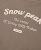 SNOWPEAK APPAREL Women'S Lettering Semi-Crop Sweatshirt (S24Fwfht63) Cocoa
