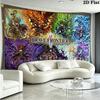 Brave Frontier Wall Tapestry Aesthetic Wall Hanging Printed Fabric Blanket Decorative Tapestries for Bedroom Living Room Home Decor