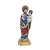 Joseph Holding Christ Child Resin Figurine Christian Ornament Decorative Sculpture for Father’s Day Gift Indoor Tabletop