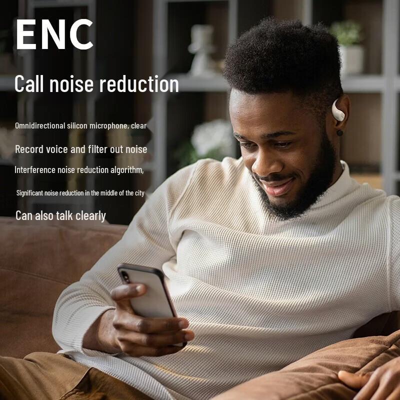 Lanston TS19 Open-Ear Bone Conduction Sports Bluetooth Headphones