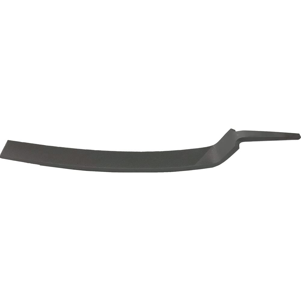 TRUSCO Iron 200mm Blade Crank-Type File, Flat, Medium, Length, THIC200-02