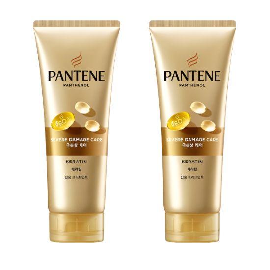 Pantene Pro-V Severe Damage Care Keratin Intensive Hair Treatment Repair Conditioner 220ml x2