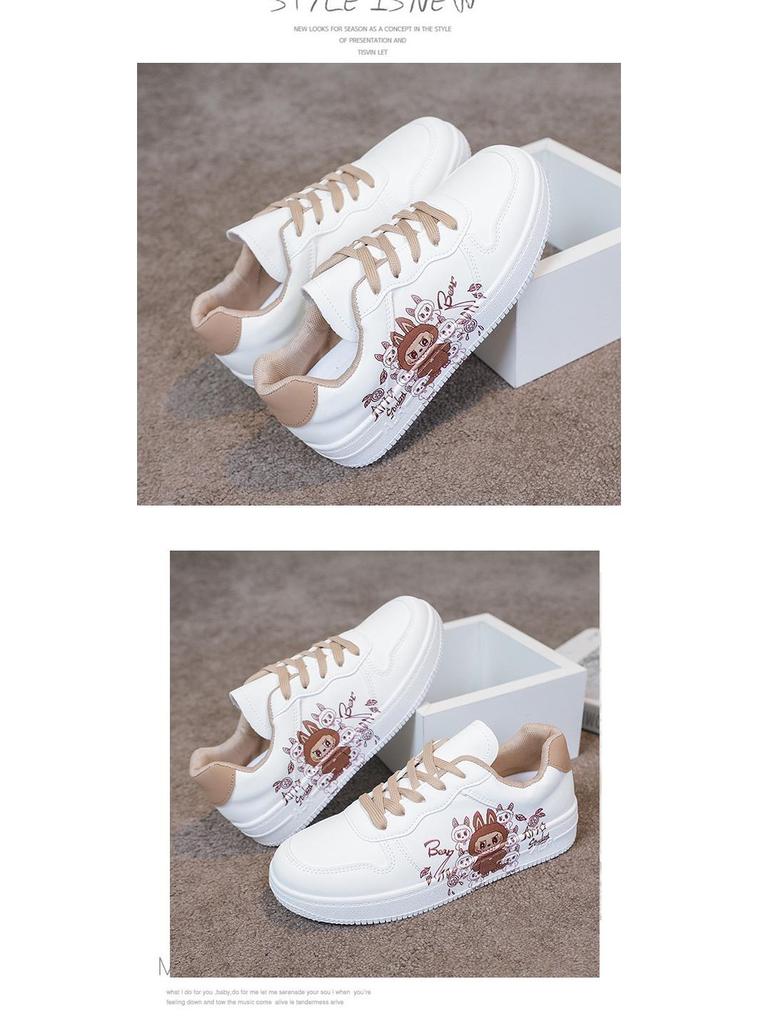Kids' Board Shoes: 2025 Spring/Autumn Casual White Sneakers for Boys & Girls