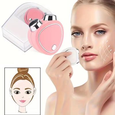 Mini Facial Massager Beauty Instrument Portable USB Charging Multifunctional Skin Care Thin Face Firming Lift Face Home Massager