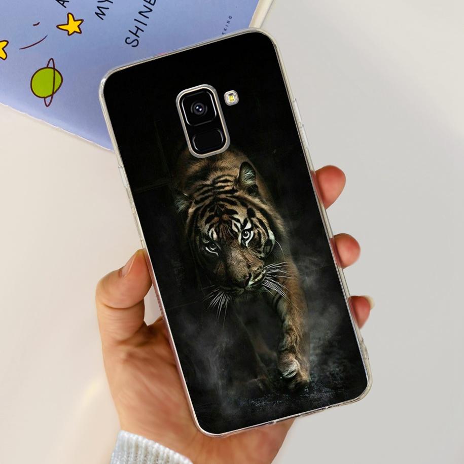 For Samsung Galaxy A6 A8 Plus Case 2018 Case Fashion Butterfly Soft Clear TPU Phone Cover For Samsung A6+ A8+ A 6 A 8 2018 Funda