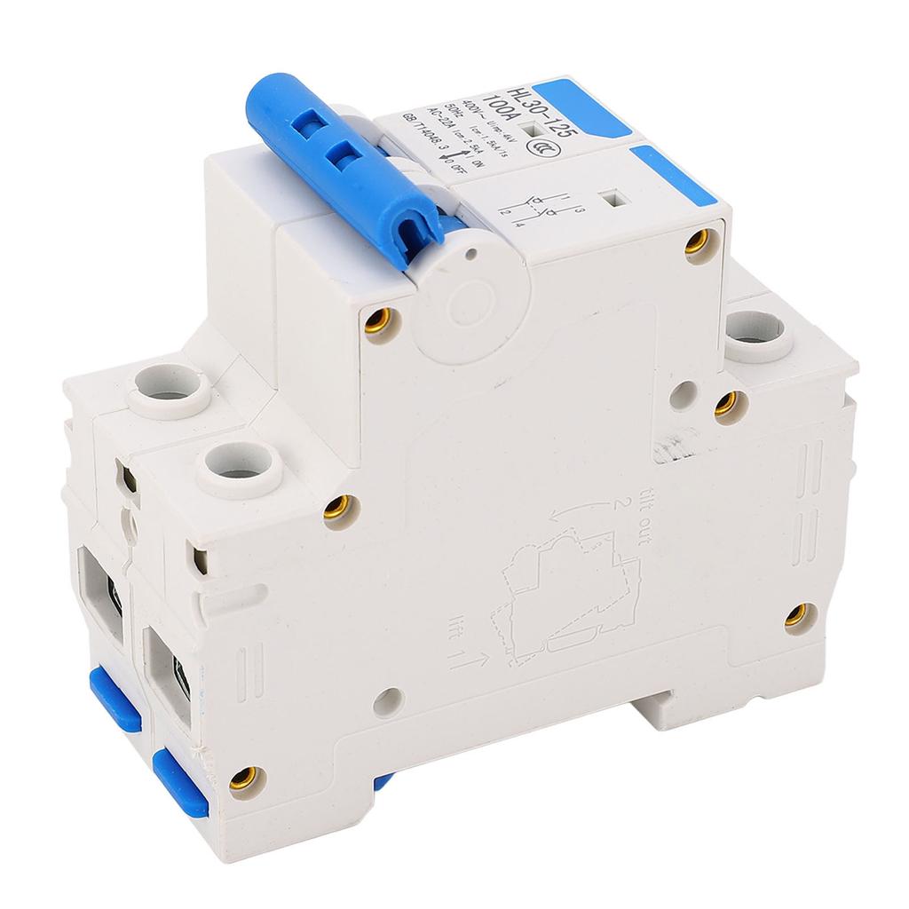 2P Main Switch HL30 125 Isolating Circuit Breaker PC  Household Disconnector Isolator 1