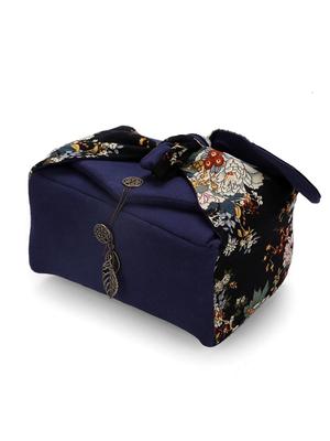 Portable Travel Storage Bag, Cotton and Linen, 1 Pot 4 Cups Tea Set Cloth Bag, Tea Cup Tea Pot Bag, Portable Tea Cozies Bag