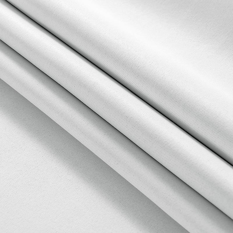 

Белые полузатемняющие шторы для гостиной, спальни, короткие шторы для окон, дверей, непрозрачные шторы Cortina, текстура декора Rideaux W100xL170cm 1pc&Pencil Pleat белый