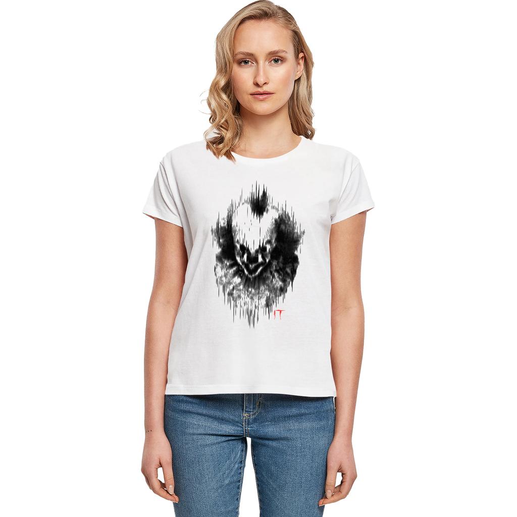 It Damska/damska koszulka Pennywise Blur Cotton Boyfriend T-shirt