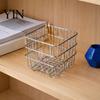 Office Supplies Storage Organizer Pen Holder/Storage Basket, Hollow Grid Iron Tube, Minimalist Metal Wire Basket Durable Pencil for Stationery