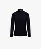 FAIRLIAR GOLF Houndstooth Jacquard High-Neck T-Shirt (Black)
