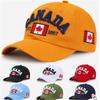 Cappellino da Baseball in Cotone alla Moda Canada Bandiera del Canada Cappello Snapback Regolabile Cappellini da Baseball da Uomo Gorras