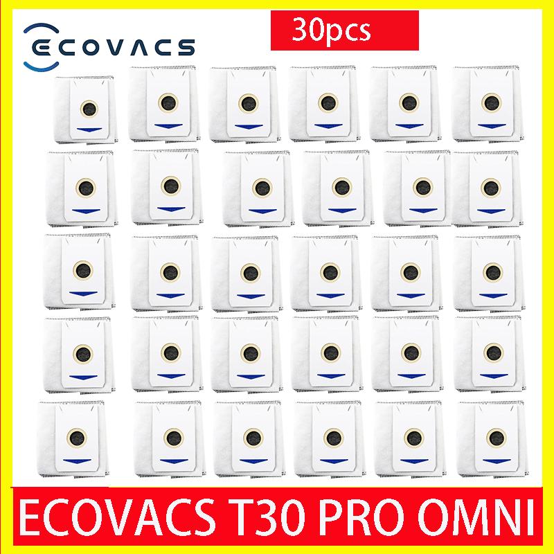 ECOVACS T30 PRO OMNI / T30S PRO / YEEDI M12 Pro+ Robot Vaccum Replacement Parts Dust Bag Main Side Brush Filter Mop Accessories