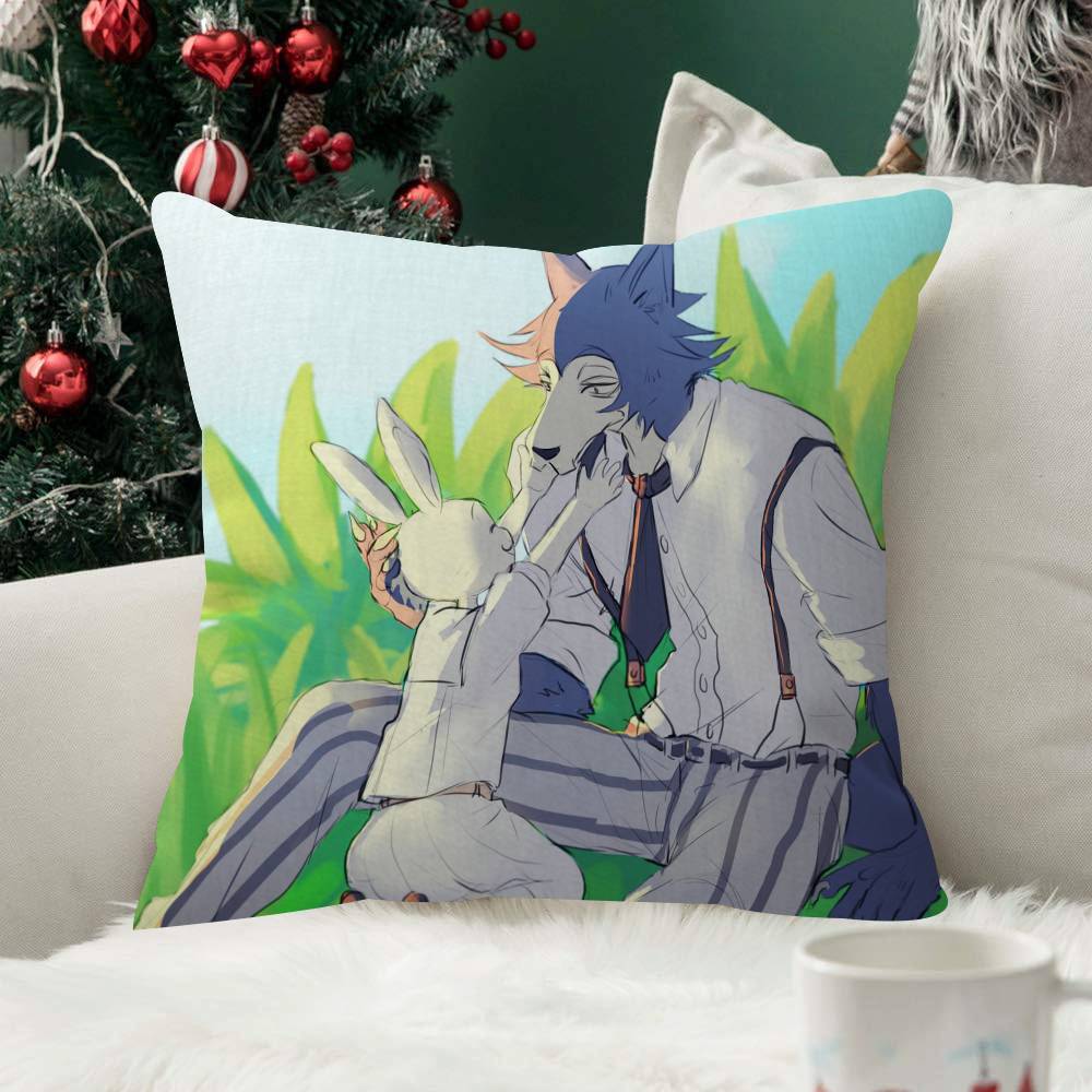 pc Anime Beastars Cushion Cover Inches Farmhouse Decor Home Throw Pillow Covers For Couch Decorations