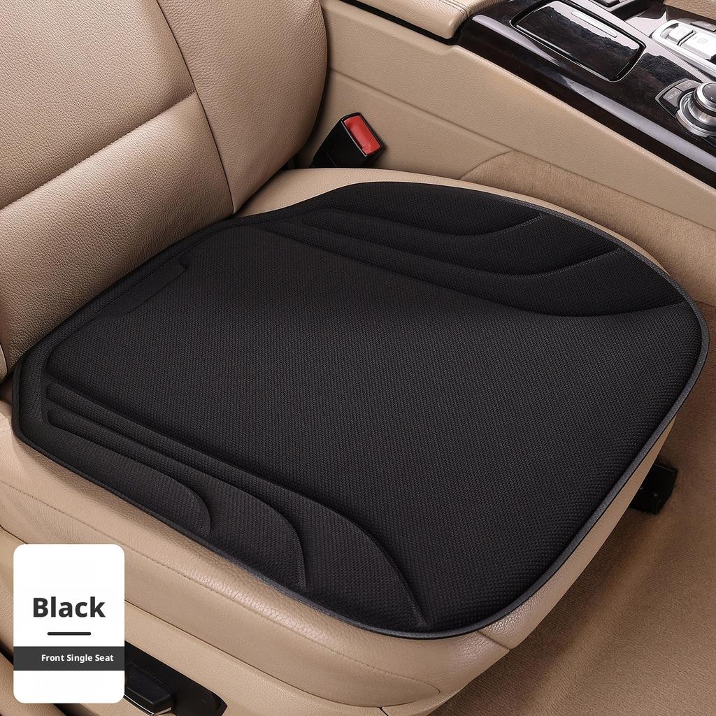SEAMETAL Universal All-Season Car Seat Cushion, Latex Filled High-Elastic Breathable Seat Pad, Backless Anti-Fatigue Seat Protector