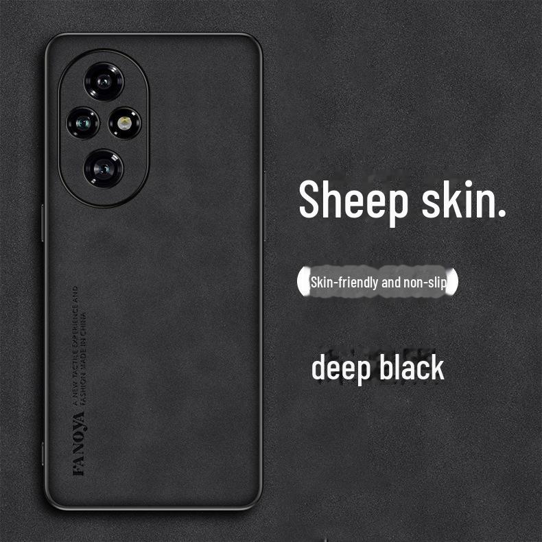 

Магнитный чехол из овчины для Huawei Honor 200 Pro — защита объектива 5G, полная защита от падений. Honor 200