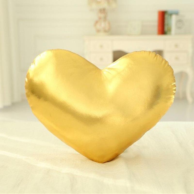 

Gold Red Silver Heart Moon Star Cushion Pillow For Sofa And Decoration Room Gold Heart