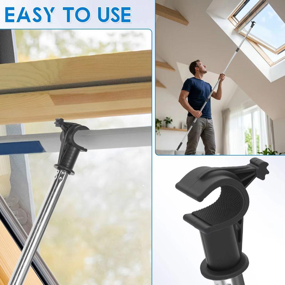 Multi-angle Window Pole Opener Anti-slip Texture Blind Opener Pole Sunroom Window