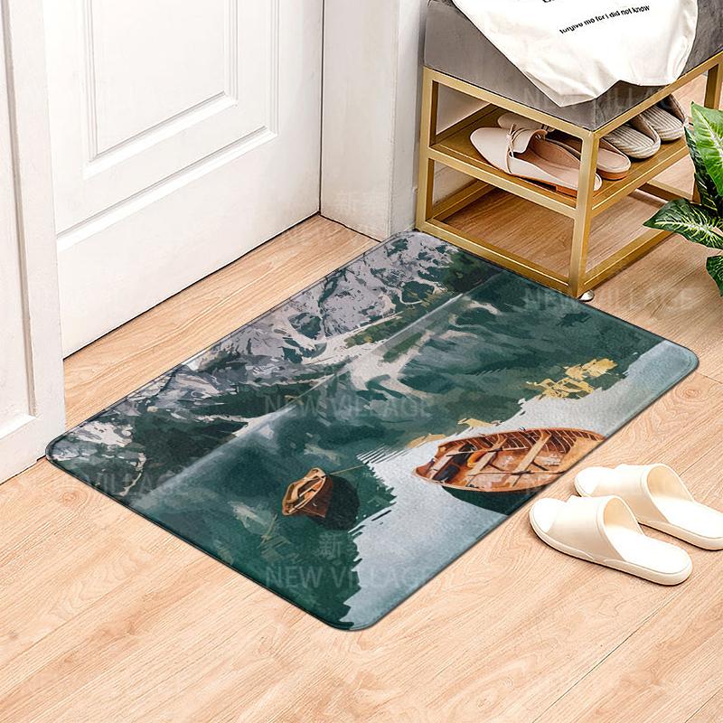 House entrance carpet Home Natural and Animal Styles doormat Room Bath mat Foot mat bath non-slip Kitchen water absorption mat