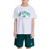 New Balance T Shirt White Children Aged 3 7 Years Old 7EE2E043-10