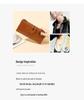 2025 RFID-Blocking Anti-Magnetic Women's Retro Oil Wax Leather Clutch/Long Wallet.