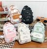 Japanese Style School Bag For Girls Cute And Casual Spacious Nylon Backpack