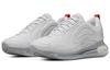 Nike Air Max 720 Pure Platinum Red Heel CD7626-002